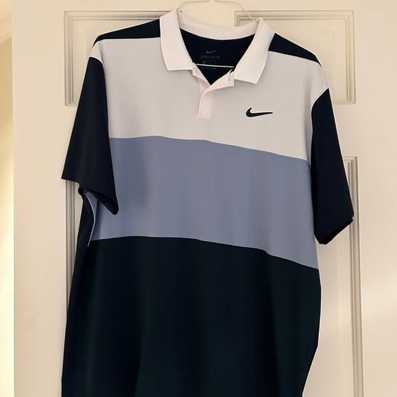 Nike Dri-Fit Golf Polos ( set of 2) XL size Koekpa 2019 PGA Championship edition - Picture 3 of 5